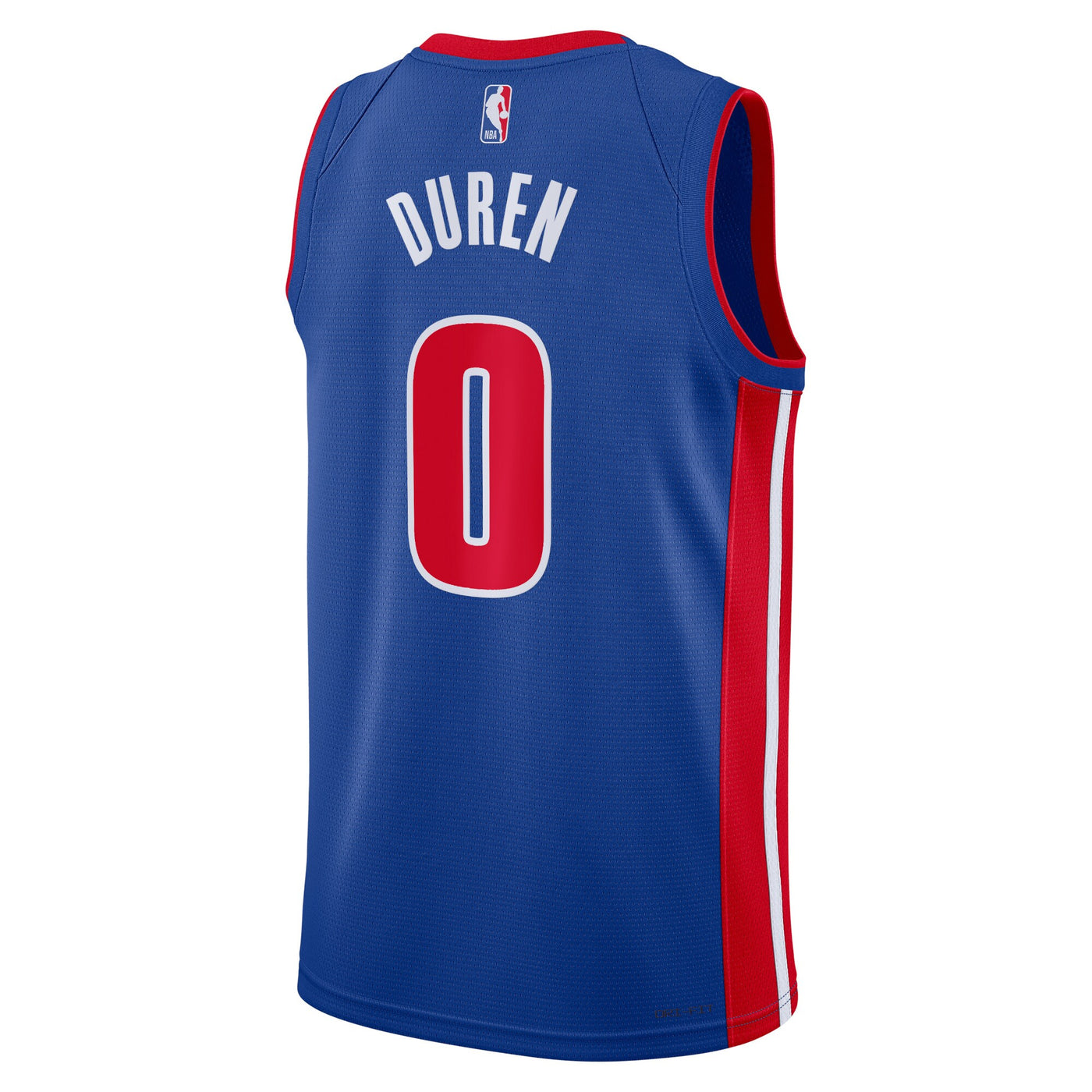 Detroit Pistons Nike Icon Edition Swingman Jersey - Blue - Jalen Duren