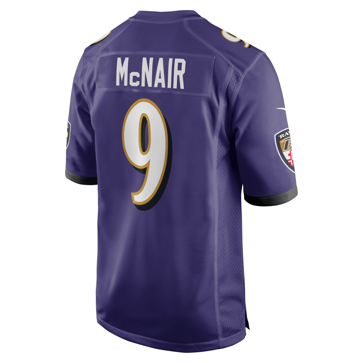 Baltimore Ravens Steve McNair Purple Game Retired Player Jersey