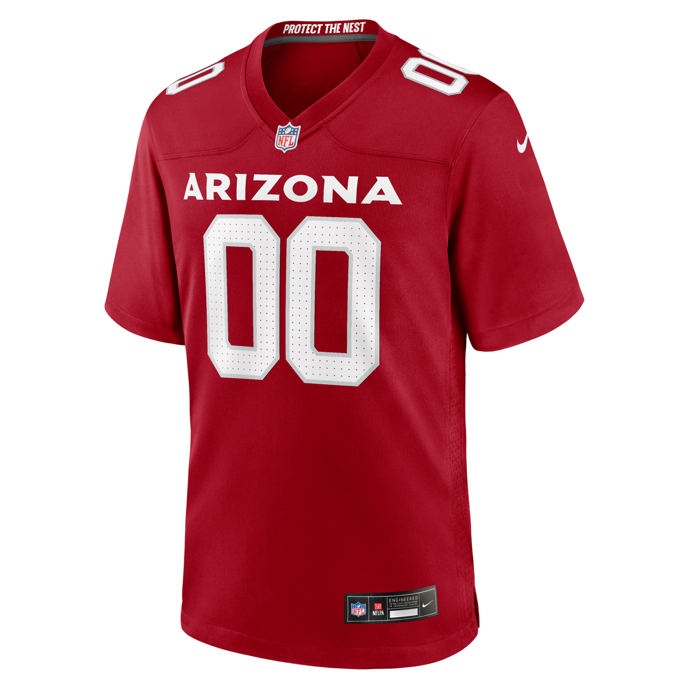 Arizona Cardinals Nike Cardinal Custom Game Jersey