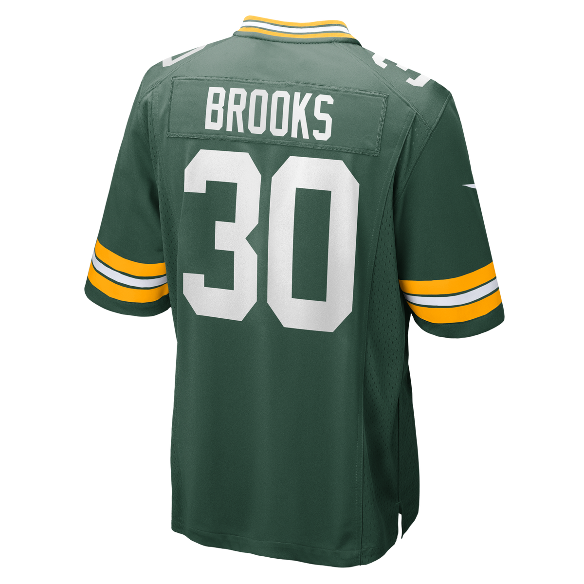 Green Bay Packers Chris Brooks Green Team Game Jersey