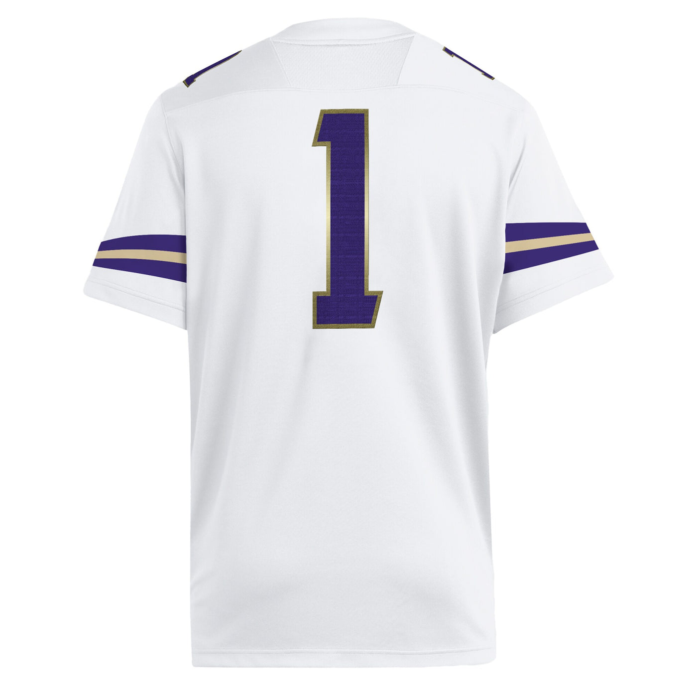 adidas #1 White Washington Huskies Premier Jersey