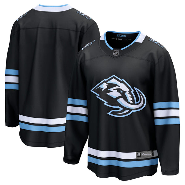 Utah Mammoth Fanatics Black Home Breakaway Jersey