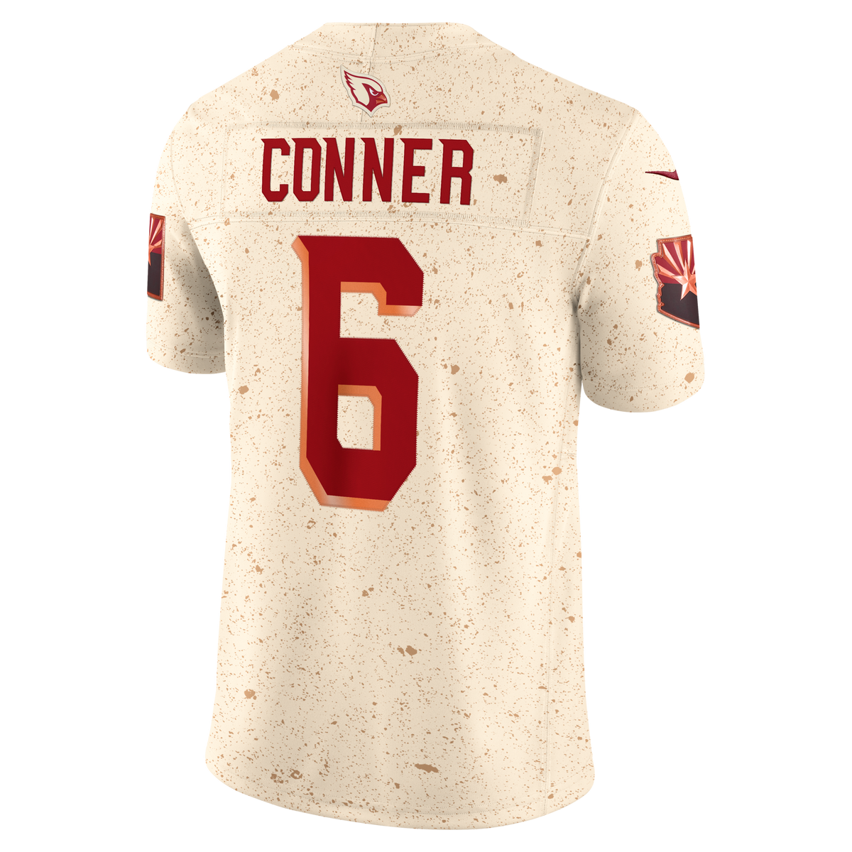 Arizona Cardinals James Conner Natural 2025 Rivalries Collection Stitched Limited Jersey