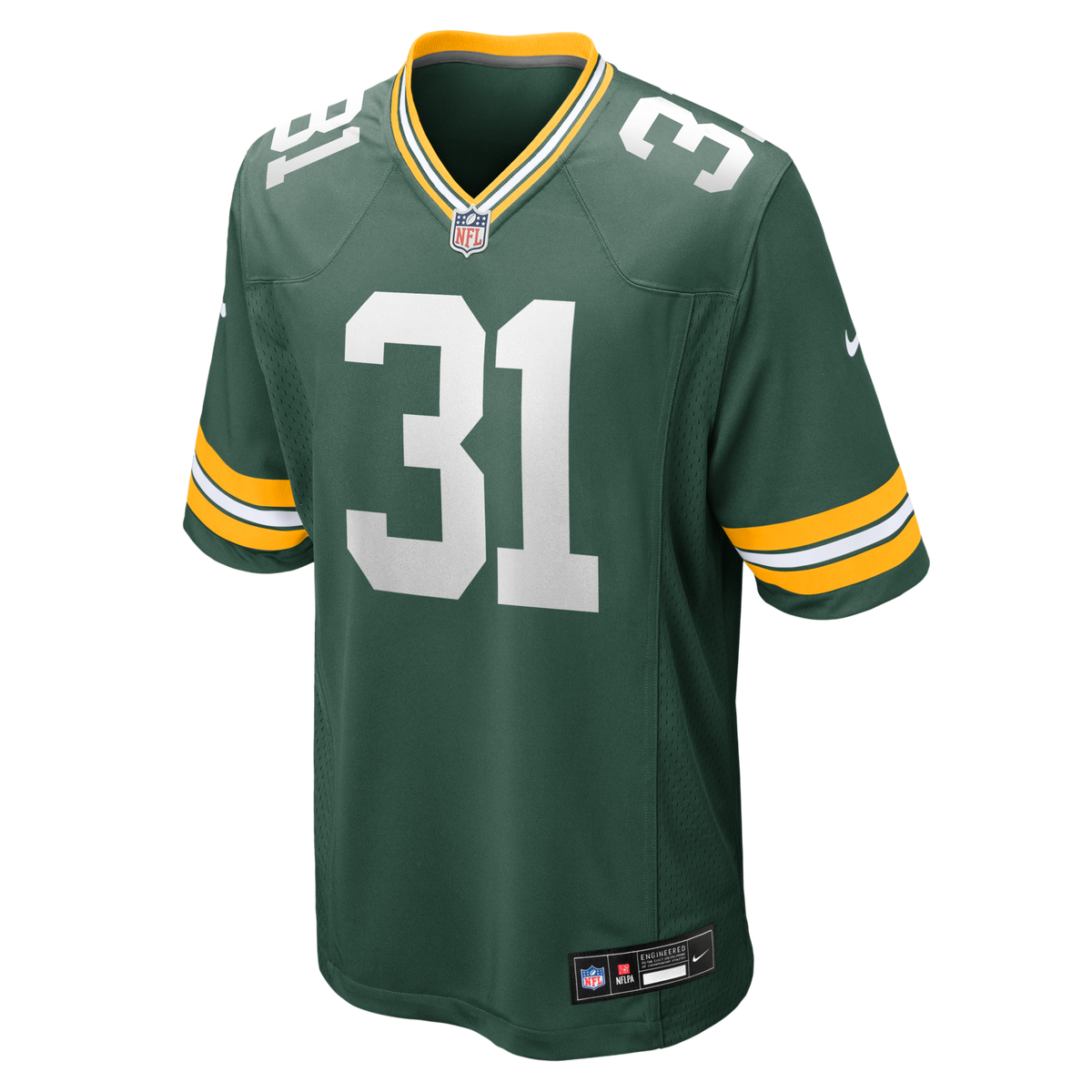 Green Bay Packers Nick Niemann Green Team Game Jersey