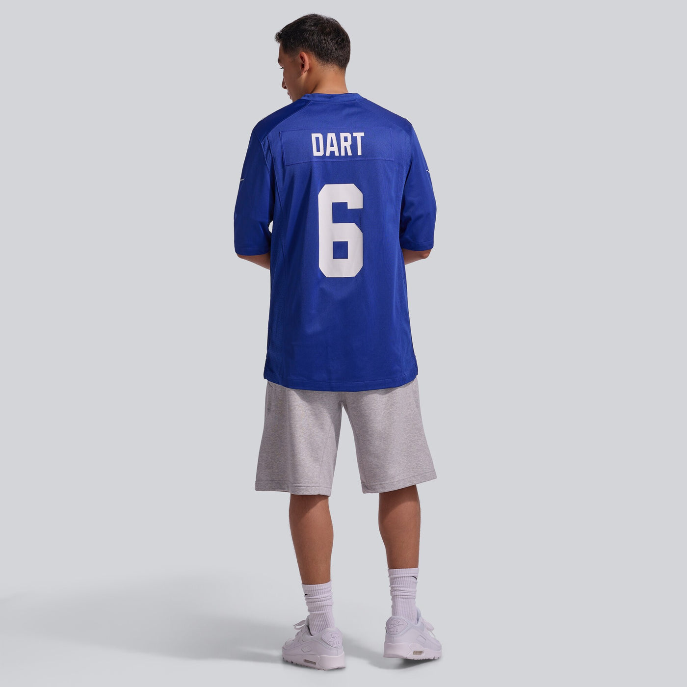 New York Giants Jaxson Dart Nike Royal Team Game Jersey