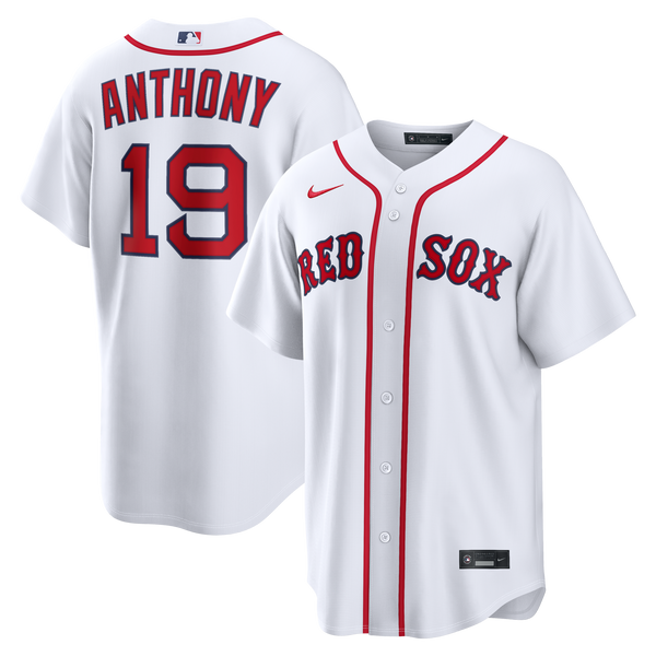 Boston Red Sox Roman Anthony White Home Replica Jersey