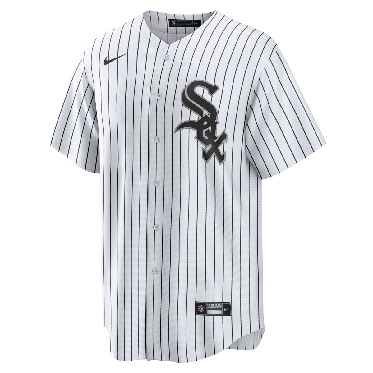 Chicago White Sox White Home Blank Replica Jersey