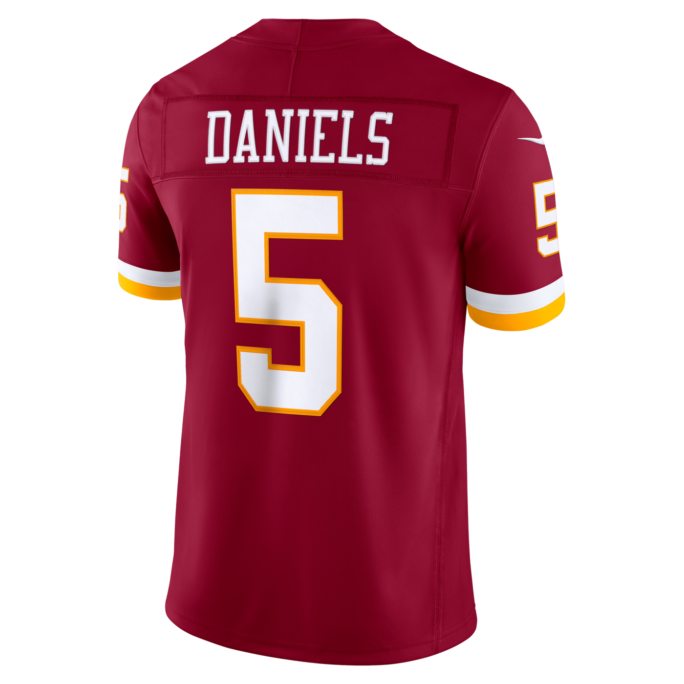Washington Commanders Jayden Daniels Nike Burgundy Team Vapor F.U.S.E. Stitched Limited Jersey