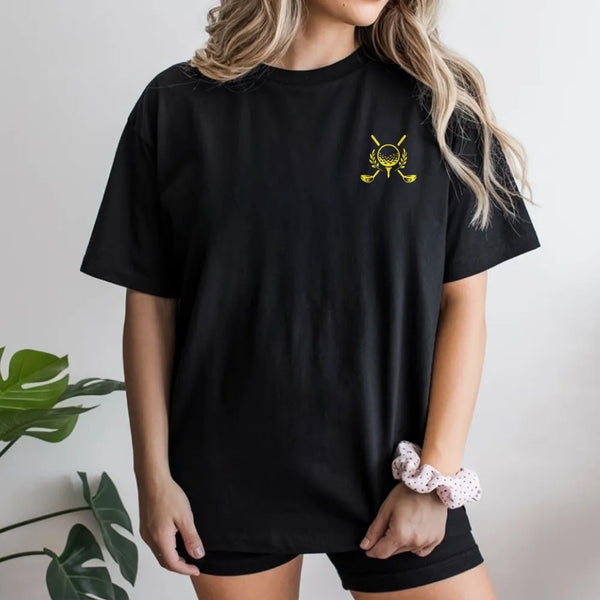 Golf T-Shirt | Vintage Golf Club Crest Sweatshirt | Soft Fleece Pullover | Gift for Golfer