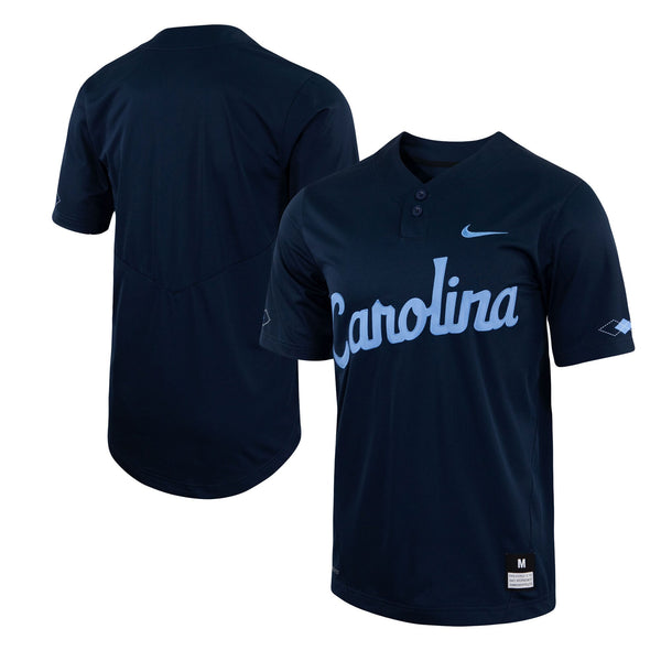 Nike Navy North Carolina Tar Heels Two-Button Replica Baseball Jersey