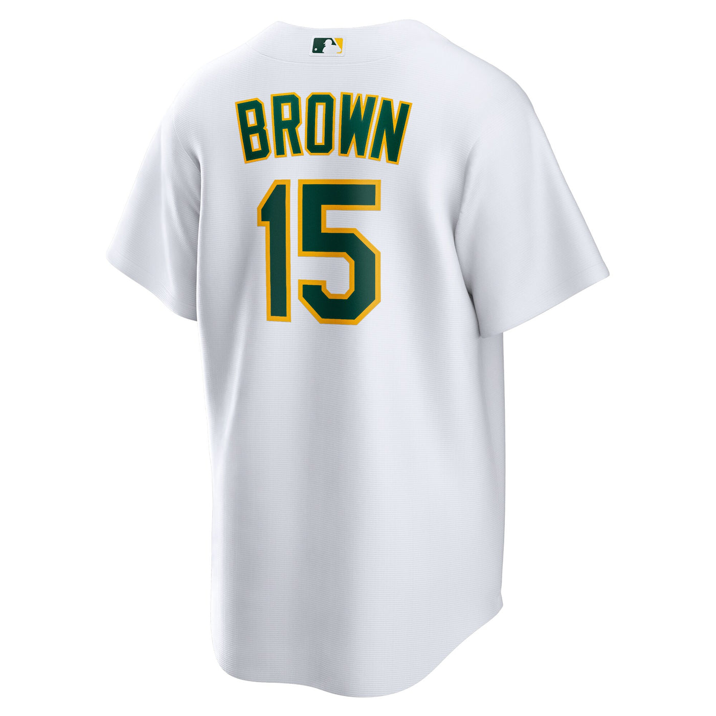 Athletics Seth Brown Nike White Home Replica Jersey
