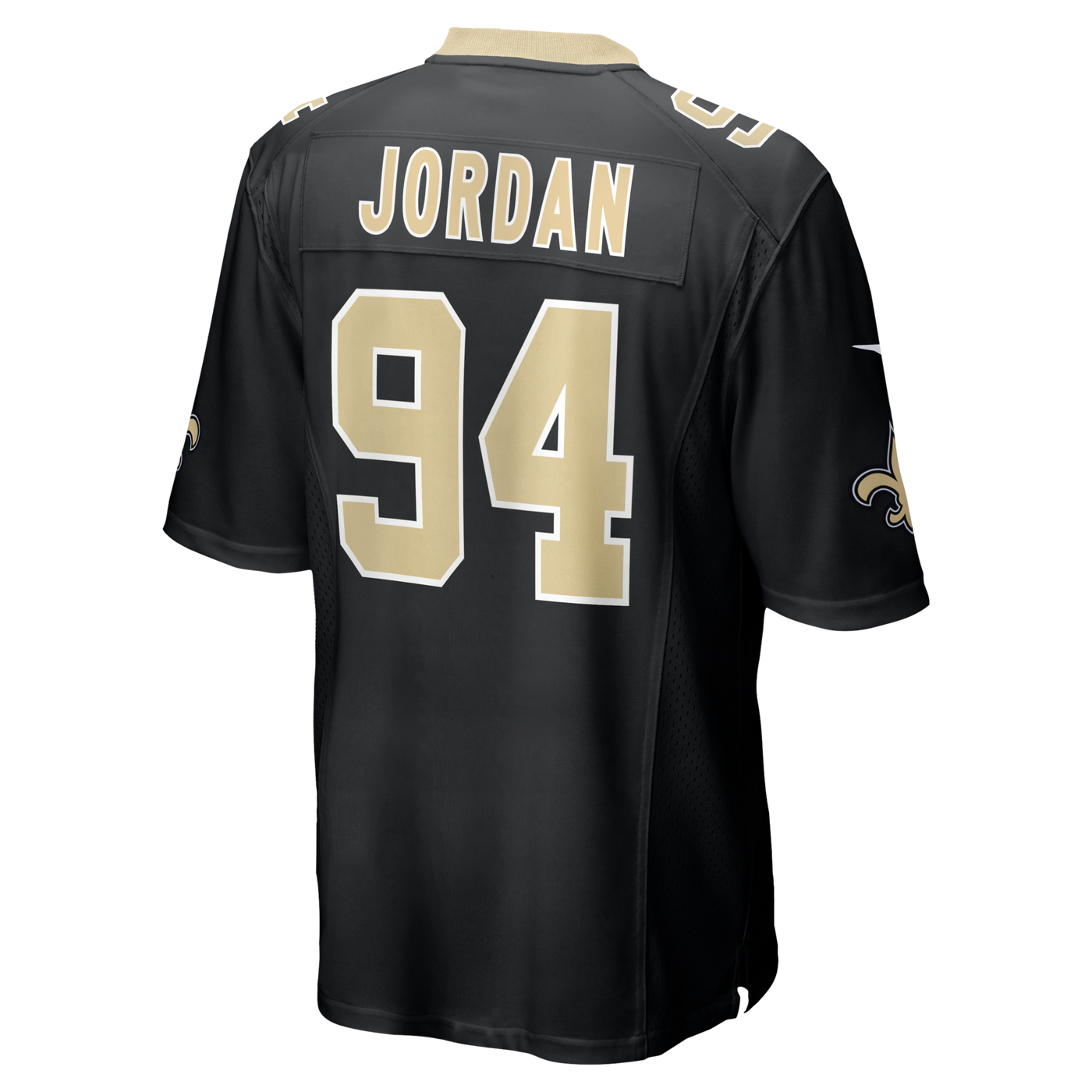 New Orleans Saints Cameron Jordan Nike Black Game Jersey