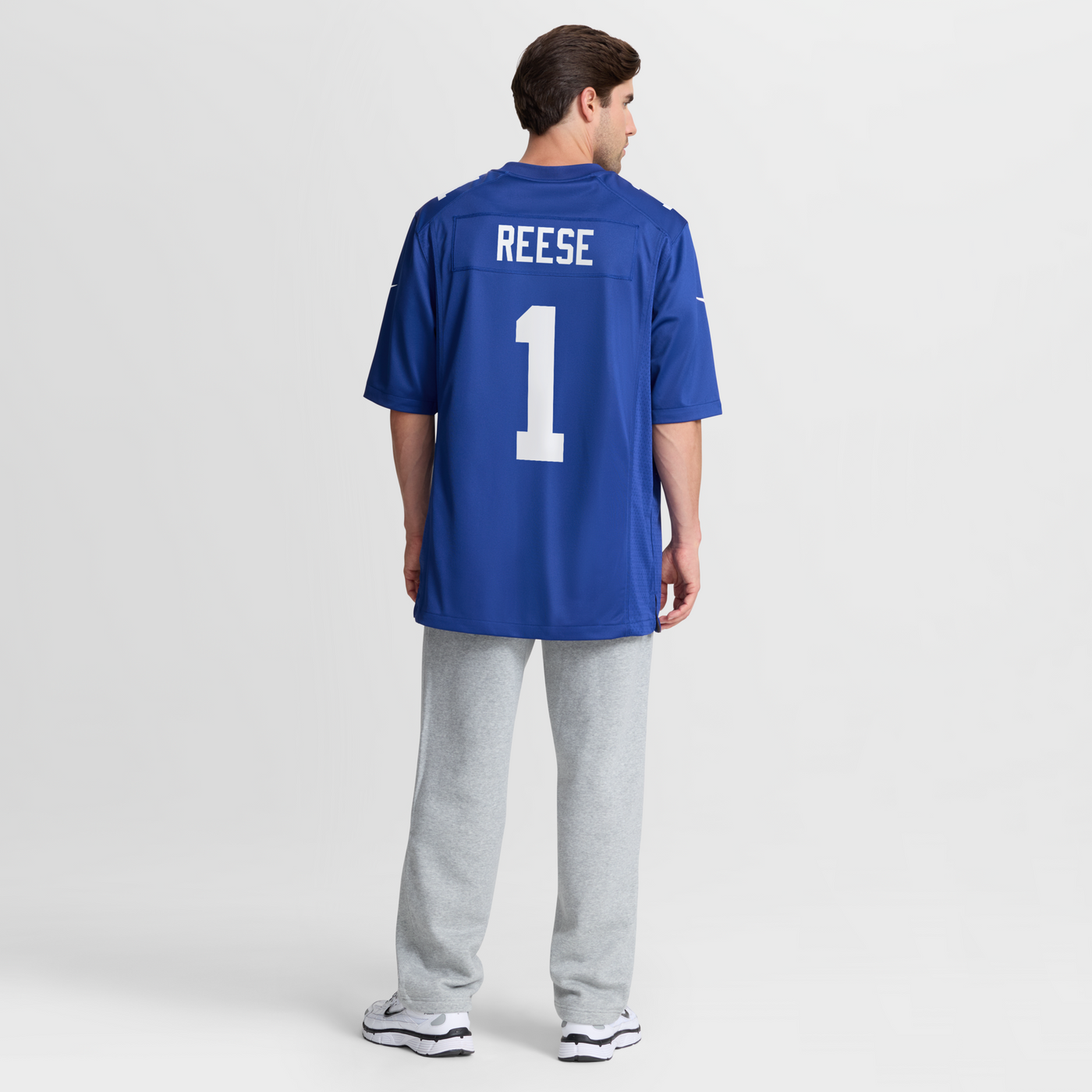 New York Giants Arvell Reese Nike Royal 2026 NFL Draft First Round Pick No. 5 Team Game Jersey