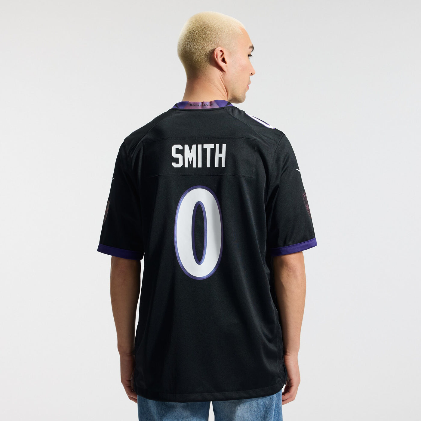 Baltimore Ravens Roquan Smith Nike Black Alternate Game Jersey