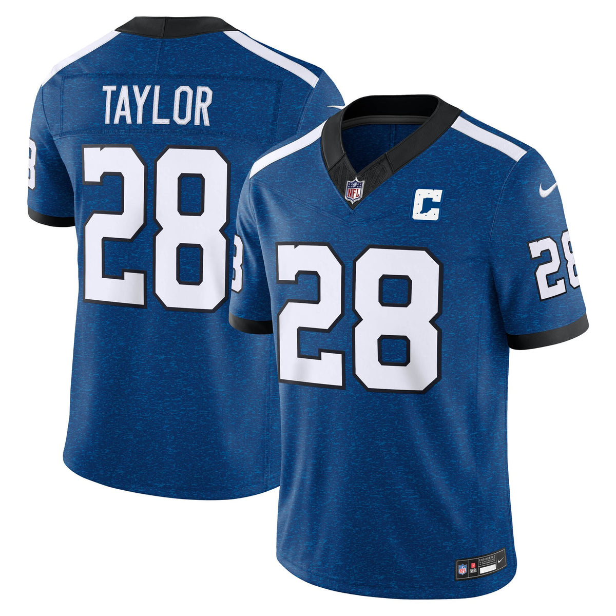 Indianapolis Colts Jonathan Taylor Royal Alternate Indiana Nights Vapor F.U.S.E. Stitched Limited Jersey