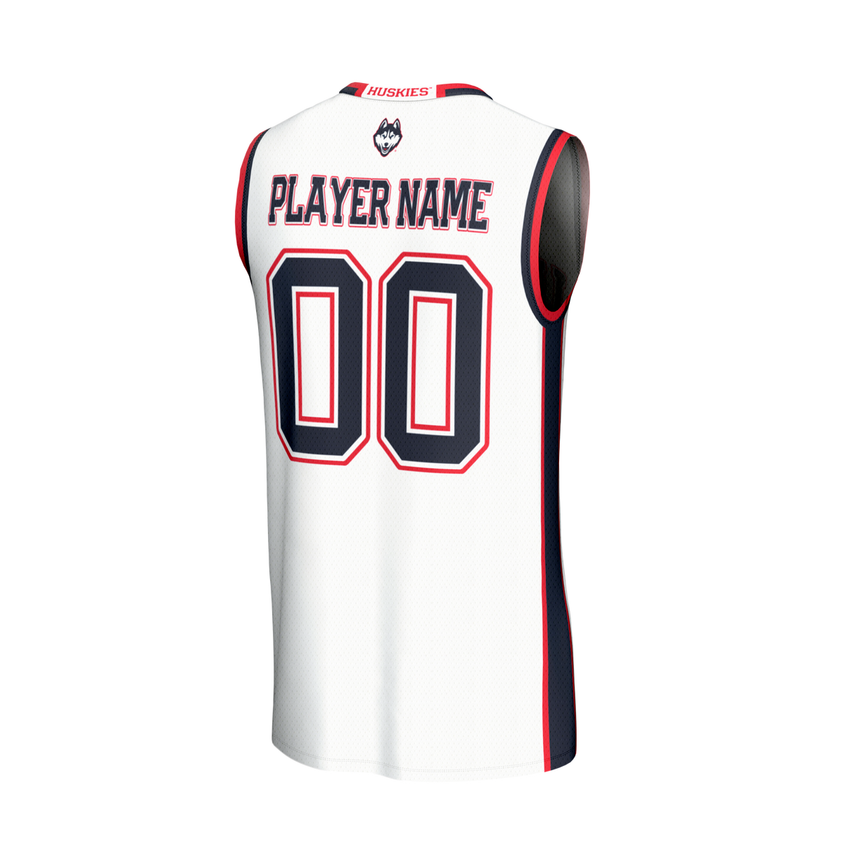 UConn Huskies GameDay Greats Lightweight Collegiate Basketball NIL Pick-A-Player Fashion Jersey - White