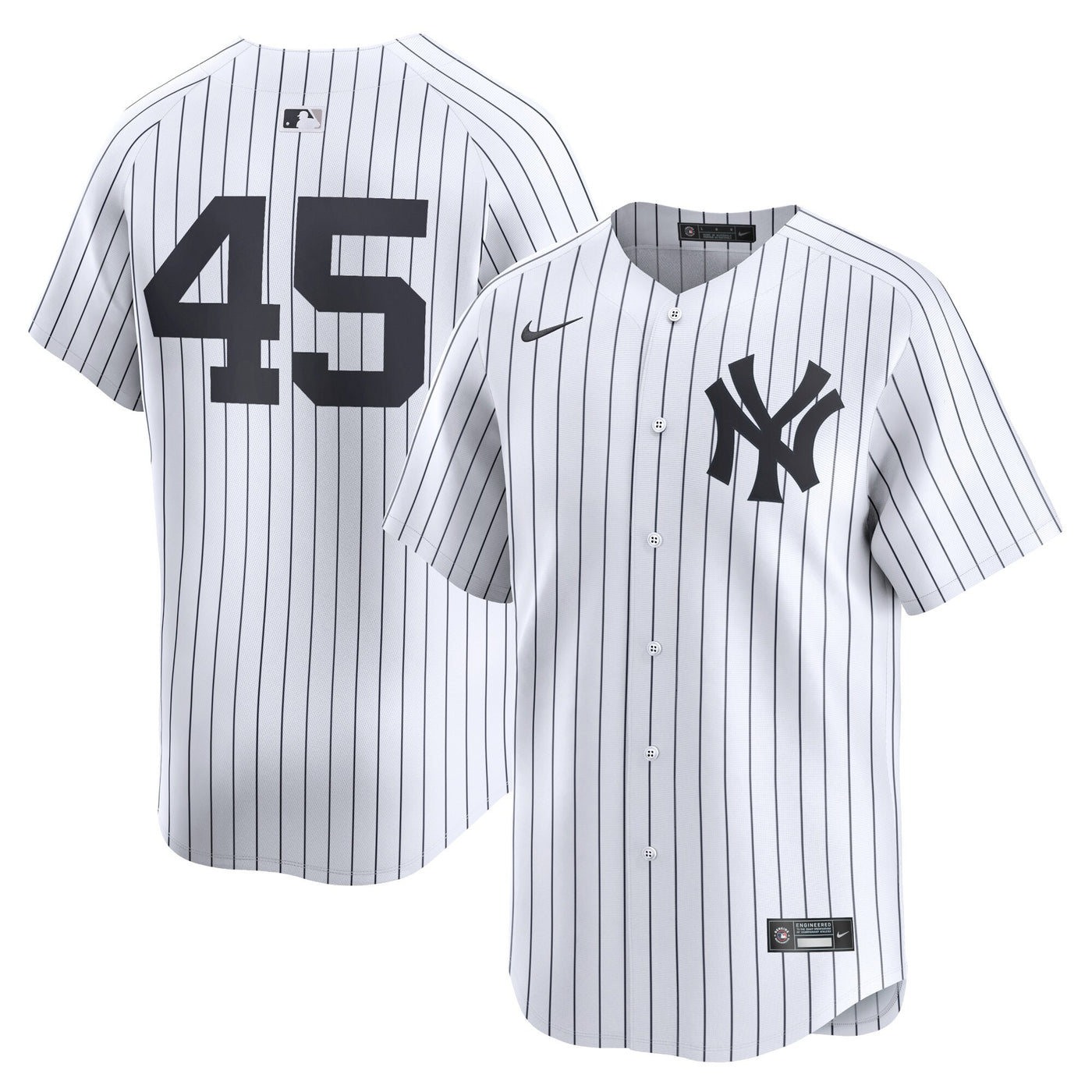 New York Yankees Gerrit Cole Nike White Home Limited Player Jersey