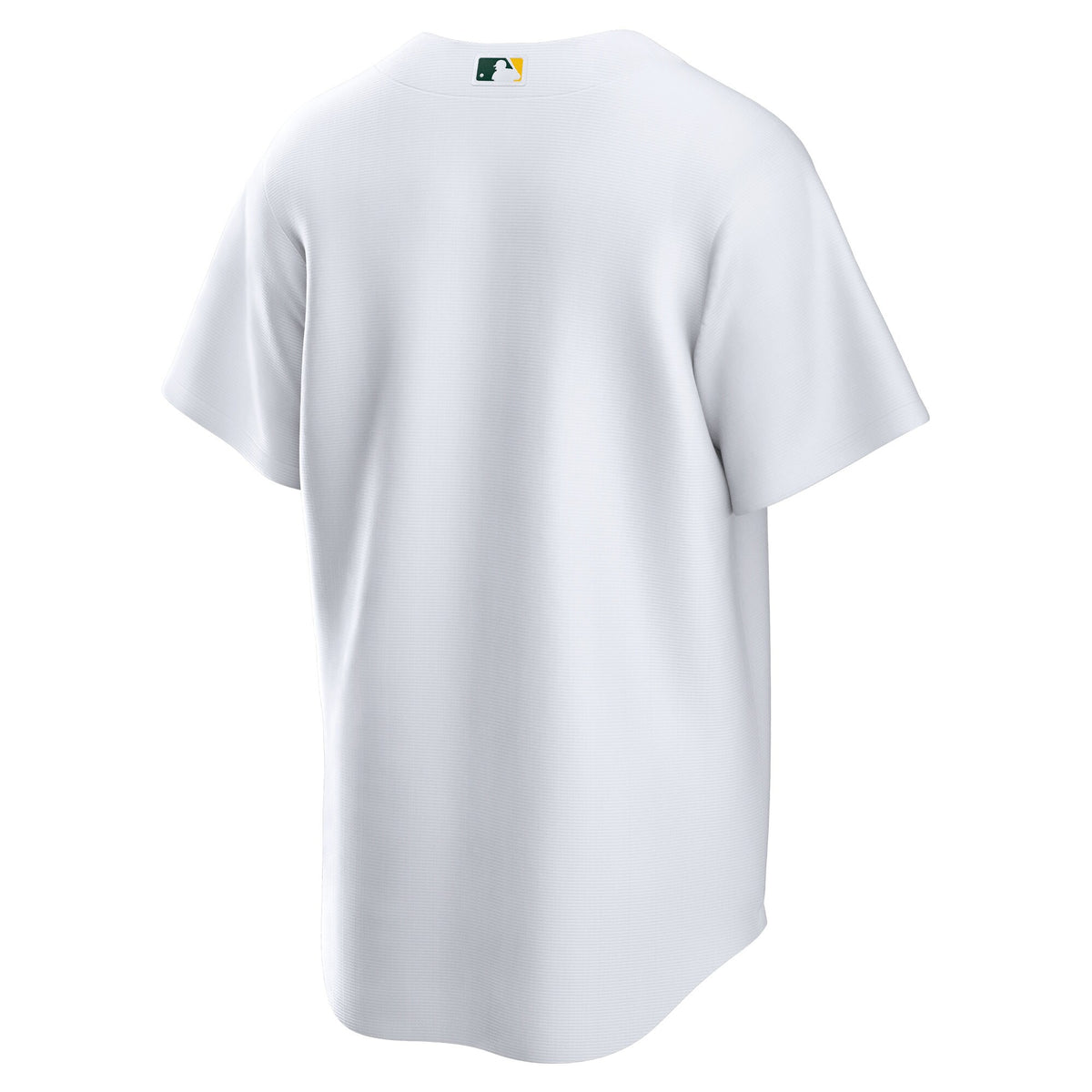 Athletics White Home Blank Replica Jersey