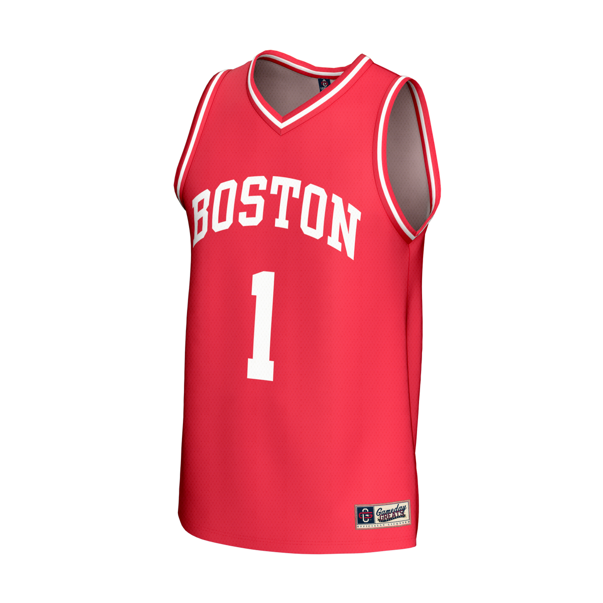 Boston University GameDay Greats Lightweight Collegiate Basketball Fashion Jersey - Scarlet