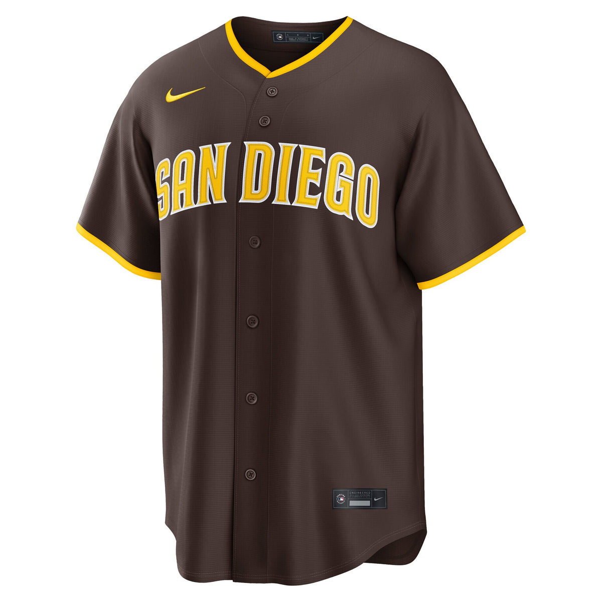 San Diego Padres Brown Road Replica Jersey