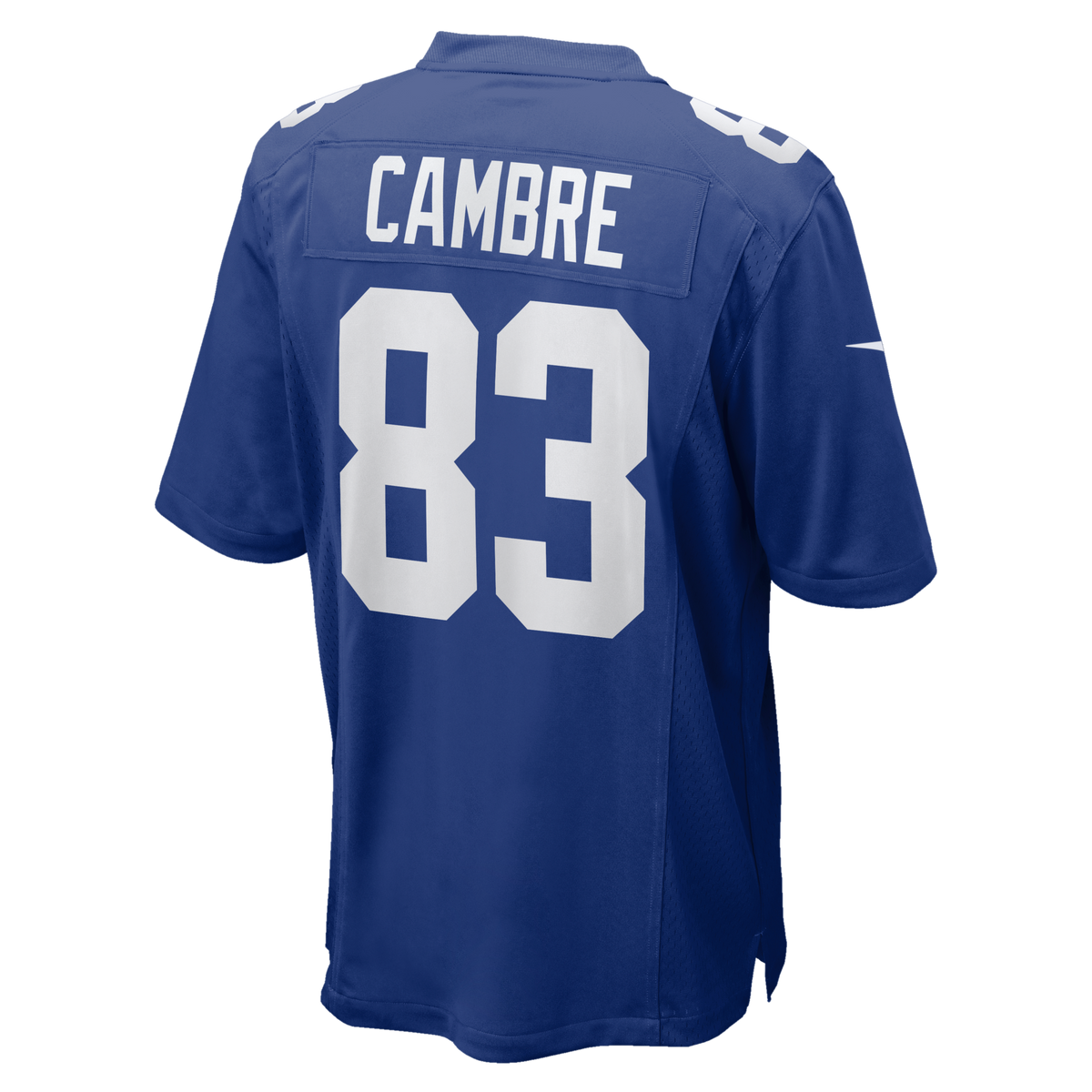 New York Giants Dalen Cambre Royal Team Game Jersey