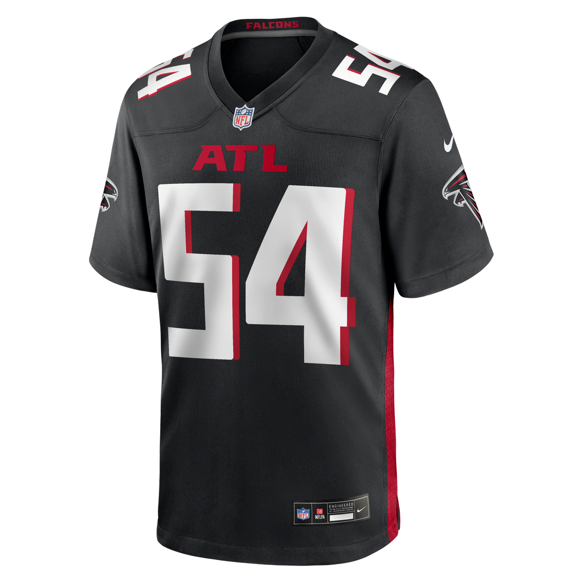 Atlanta Falcons Brandon Dorlus Black Team Game Jersey