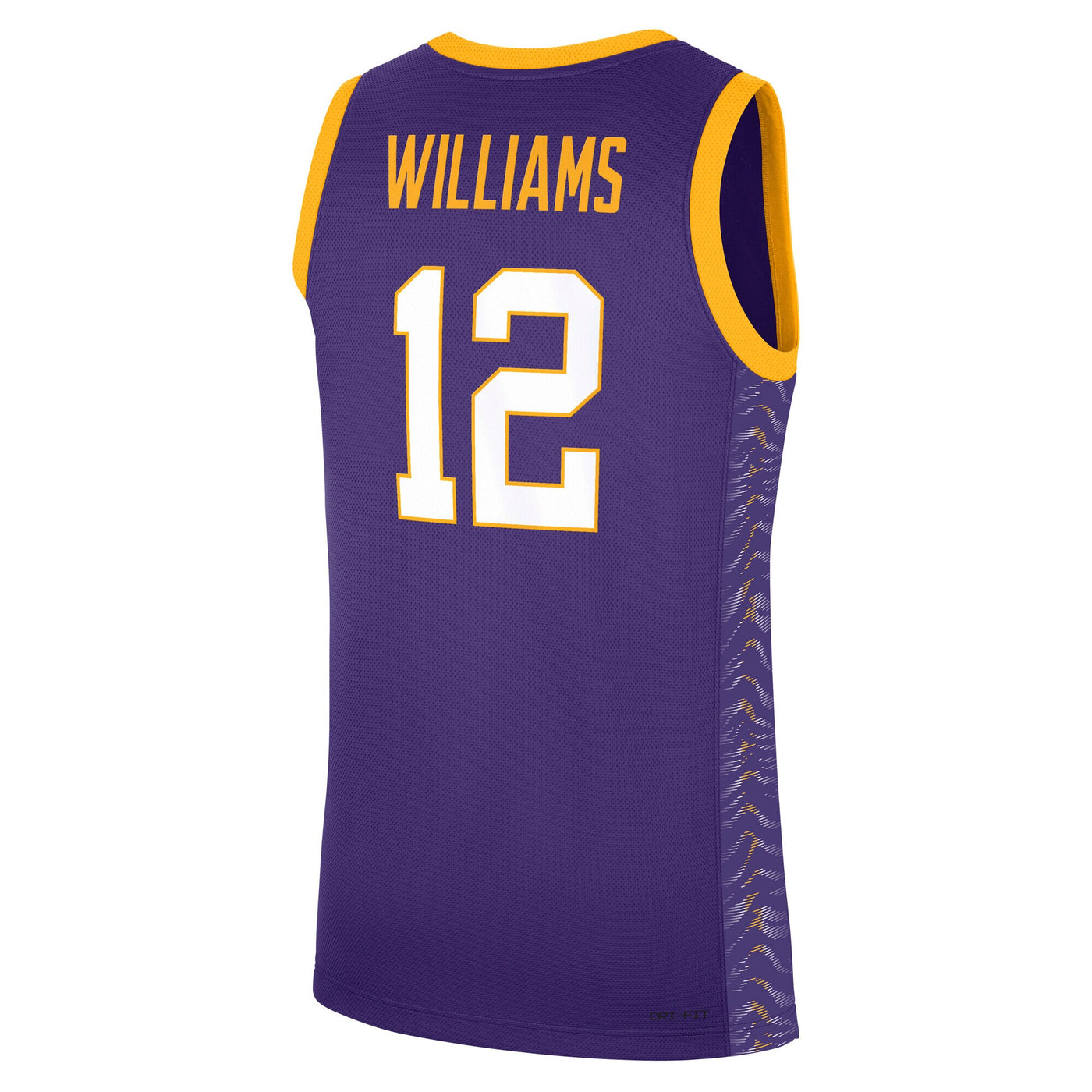 Nike Mikaylah Williams Purple LSU Tigers Replica Basketball Jersey