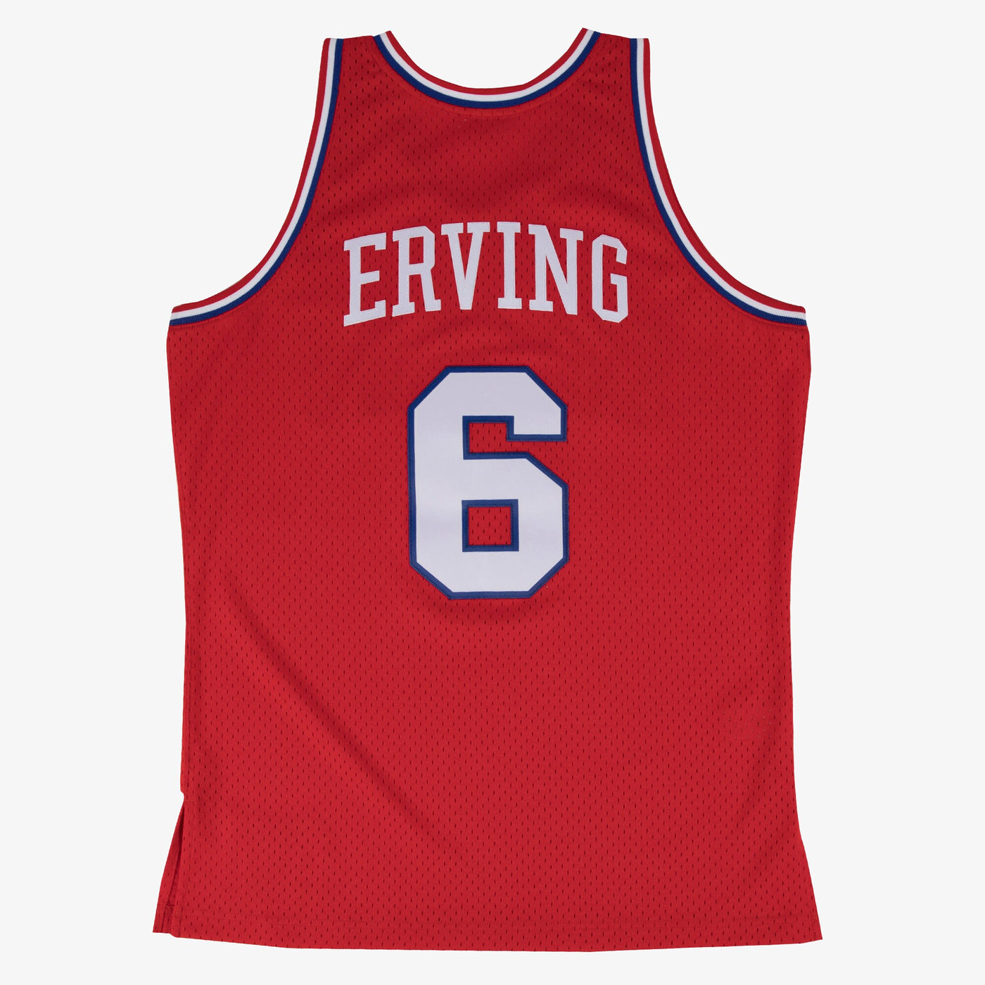 Philadelphia 76ers Mitchell & Ness Julius Erving 1982 Swingman Road Authentic Jersey - Scarlet