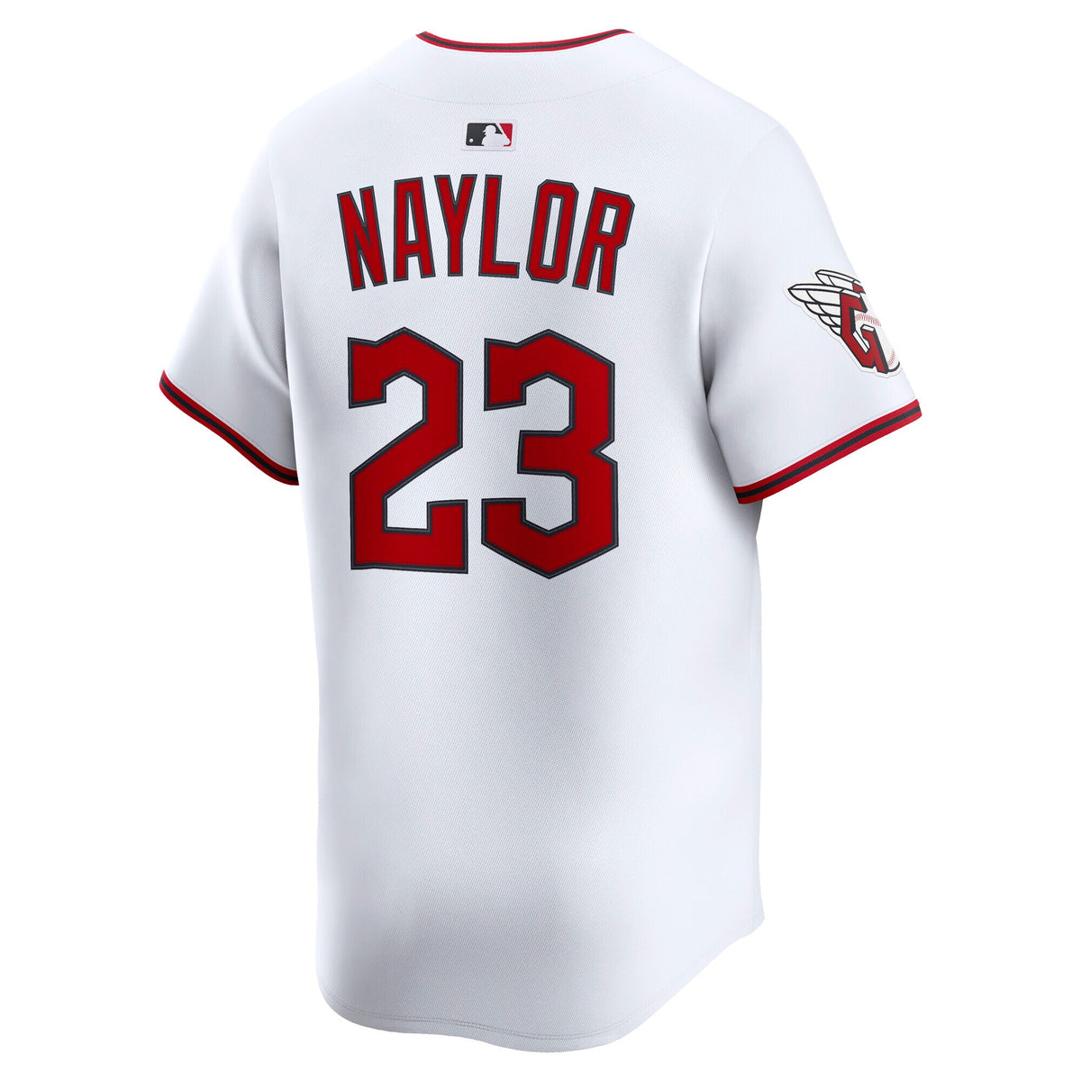 Cleveland Guardians Bo Naylor White Home Limited Player Jersey