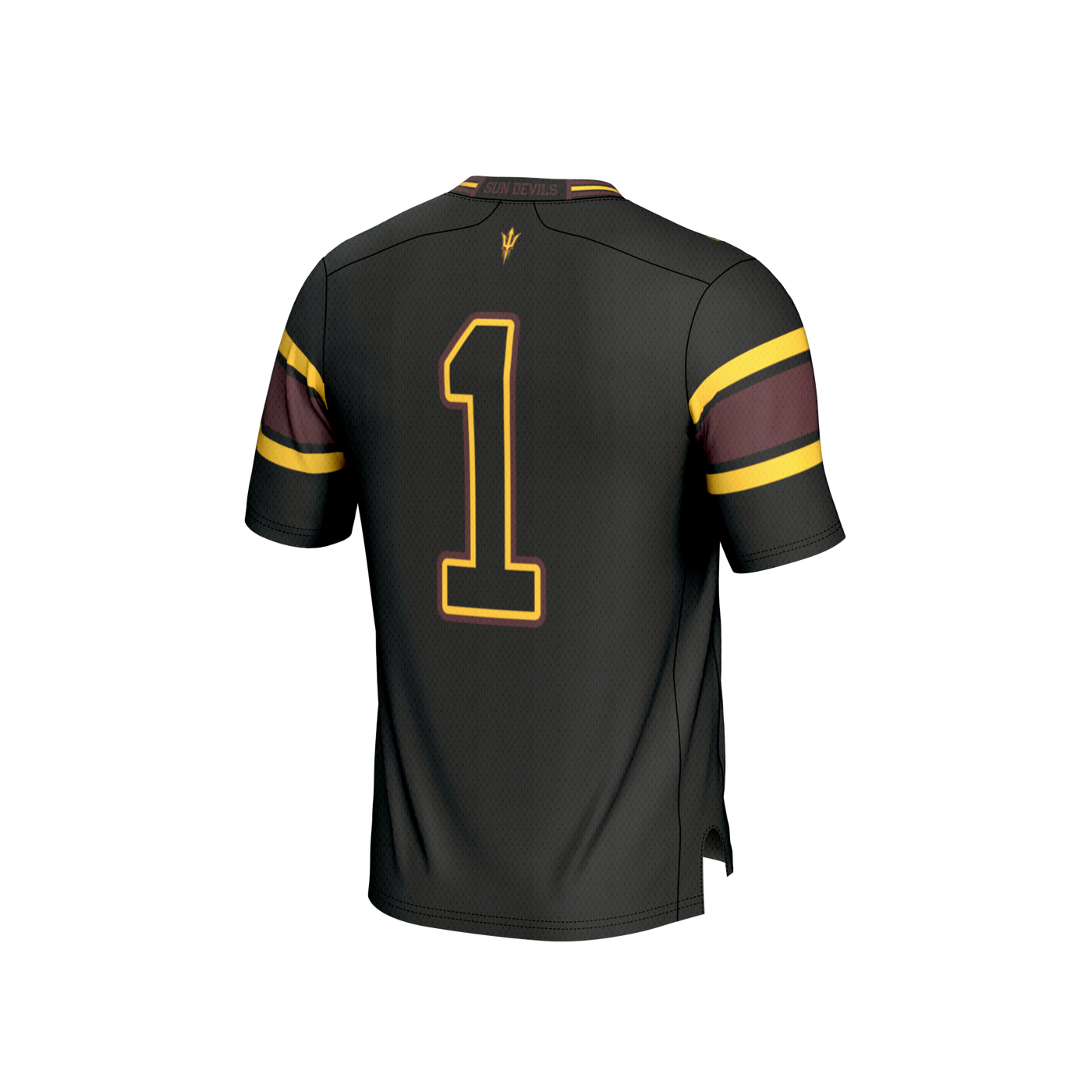 GameDay Greats Black #1 Arizona State Sun Devils Lightweight Collegiate Football Fashion Jersey