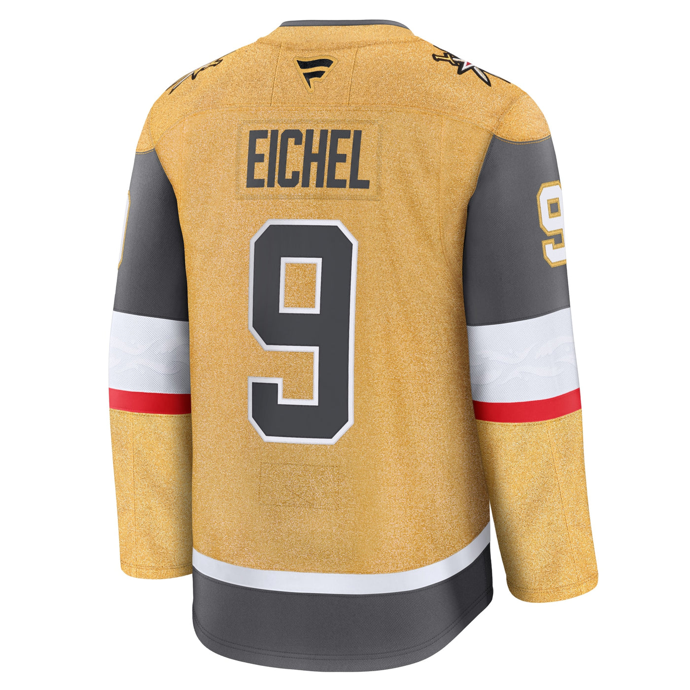Vegas Golden Knights Jack Eichel Fanatics Gold Home Premium Jersey