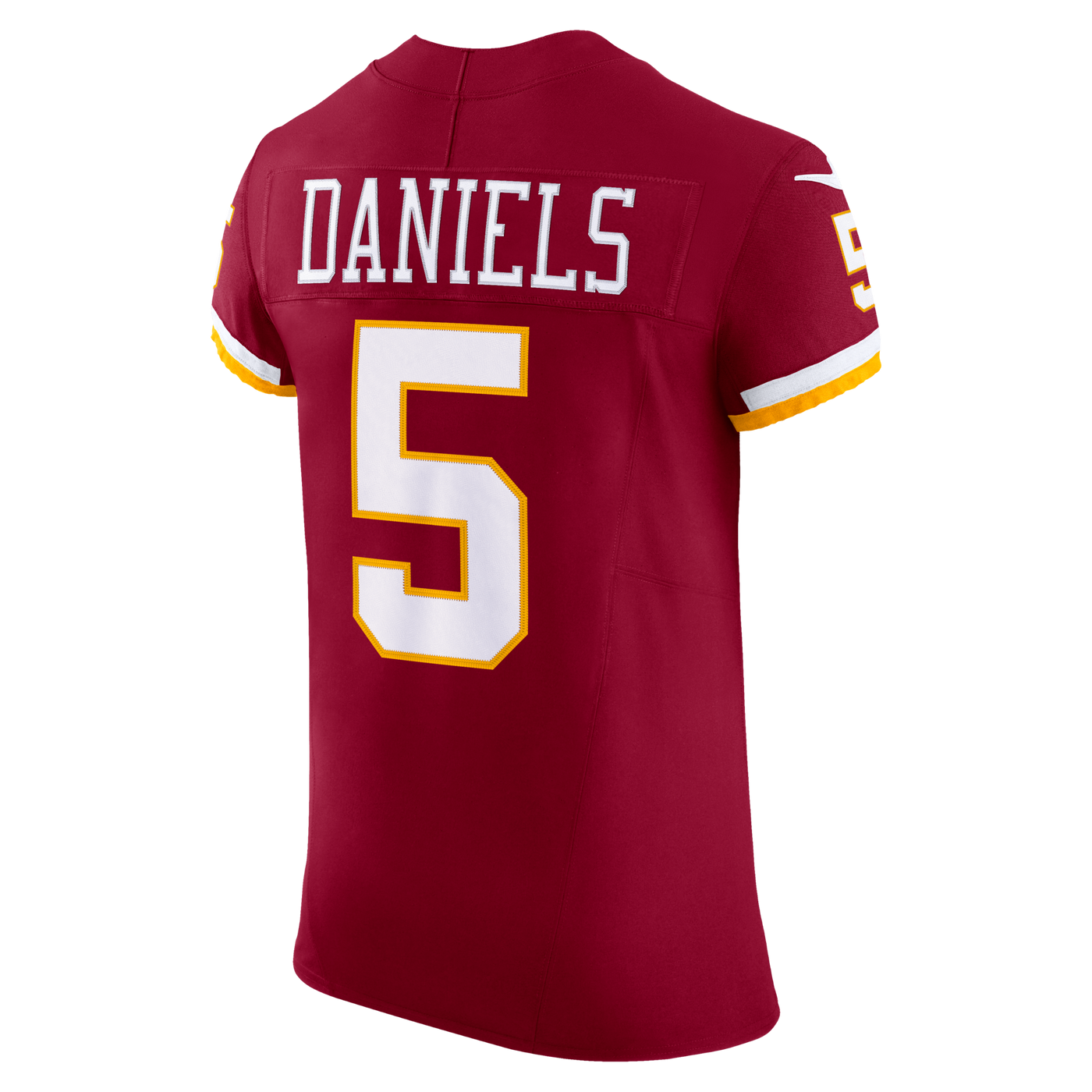 Washington Commanders Jayden Daniels Nike Burgundy Team Vapor F.U.S.E. Elite Jersey
