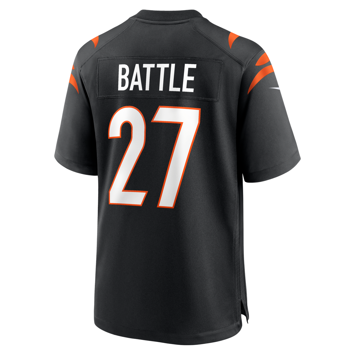 Cincinnati Bengals Jordan Battle Black Team Game Jersey