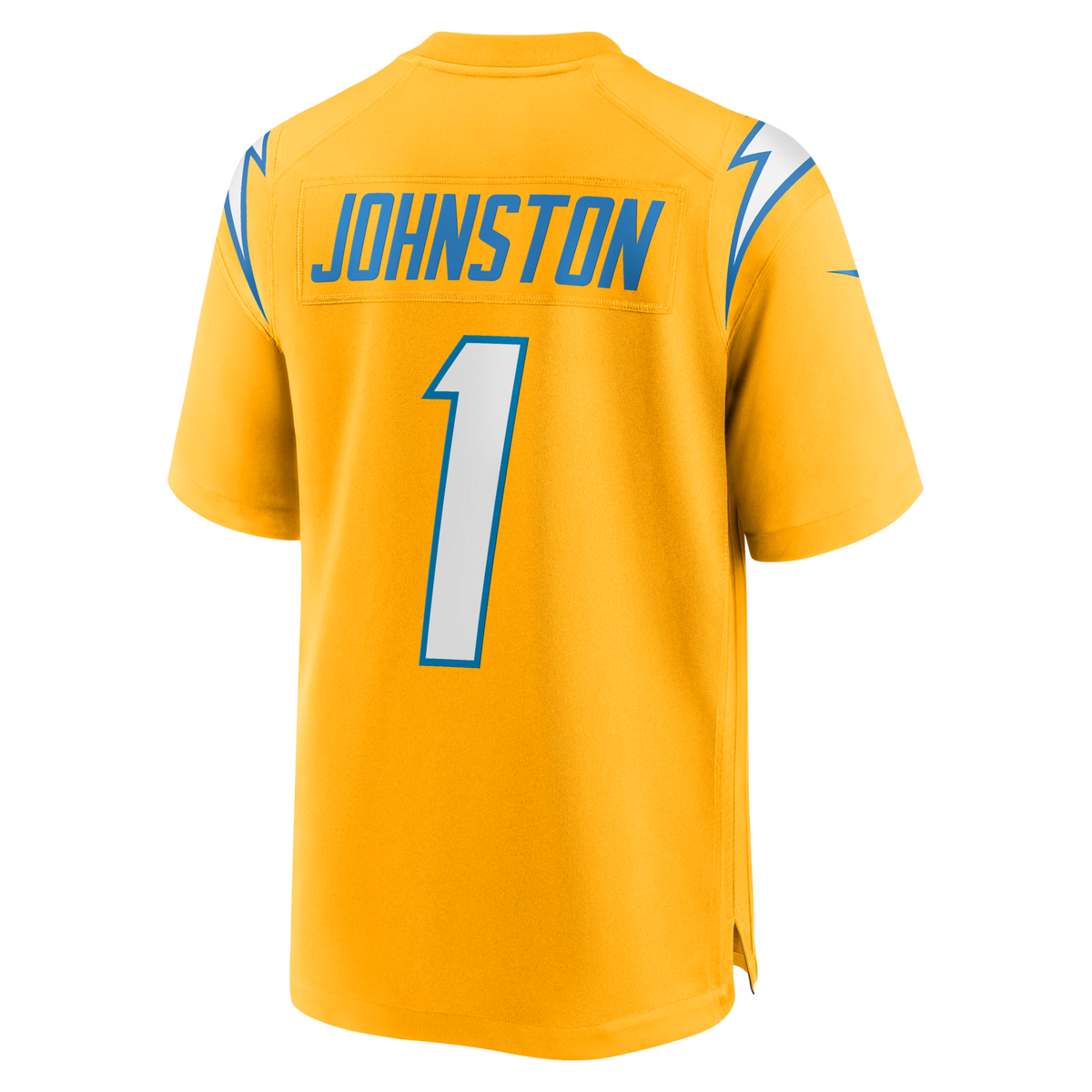 Los Angeles Chargers Quentin Johnston Gold Alternate Charger Power Game Player Jersey
