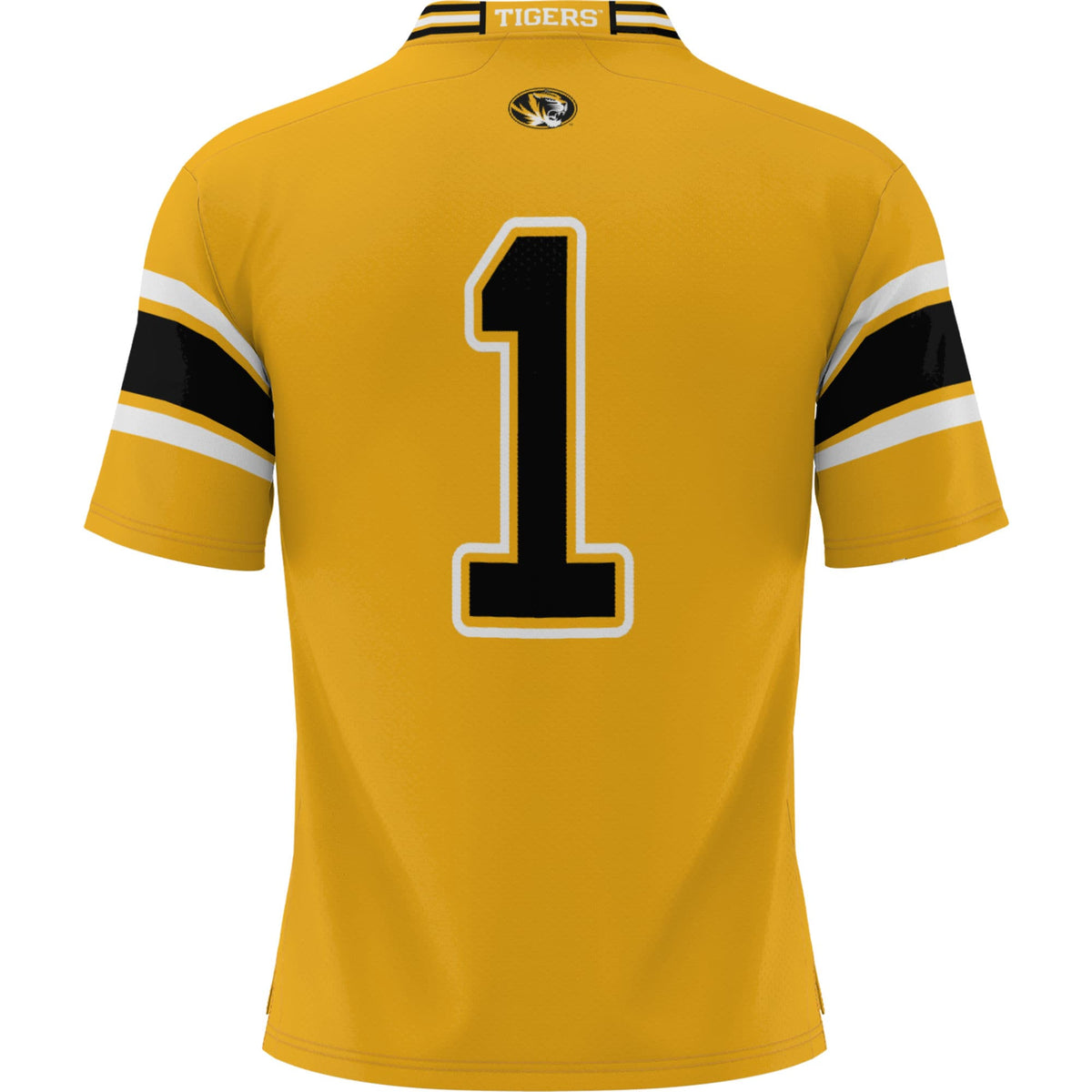 #1 Missouri Tigers GameDay Greats Football Jersey - Gold