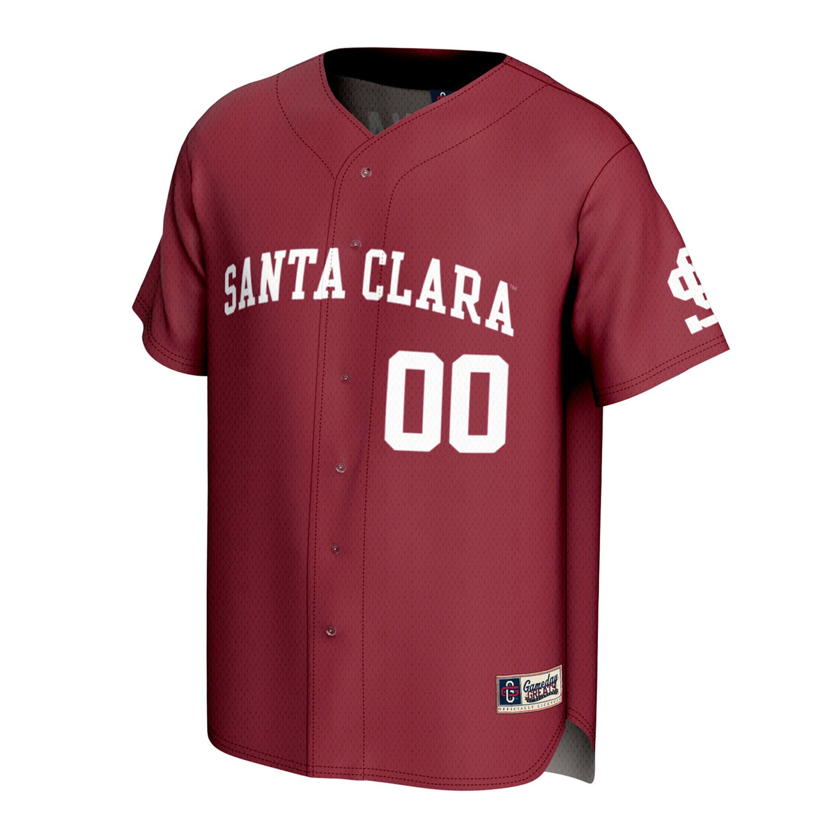 Santa Clara Broncos GameDay Greats Lightweight Collegiate Baseball NIL Pick-A-Player Fashion Jersey - Red