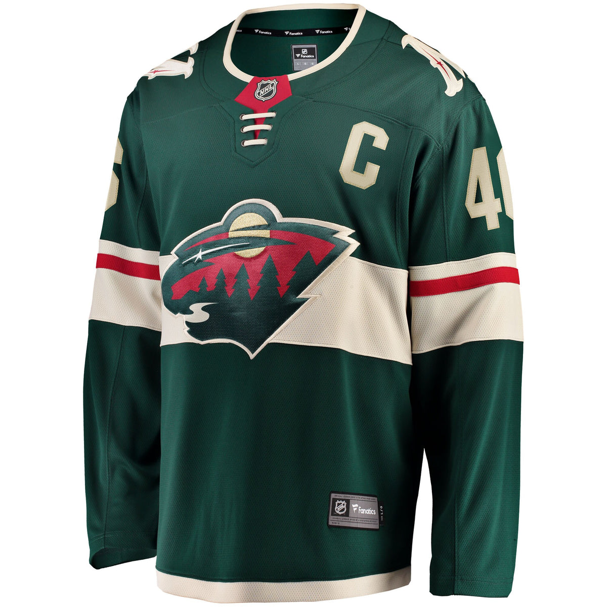 Minnesota Wild Jared Spurgeon Green Home Breakaway Player Jersey