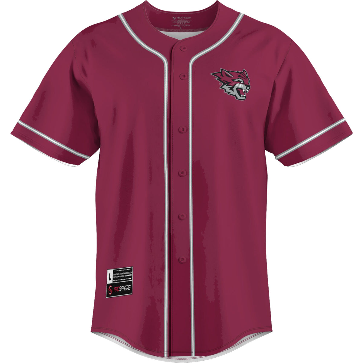 Cal State Chico Wildcats GameDay Greats Lightweight Baseball Jersey - Cardinal