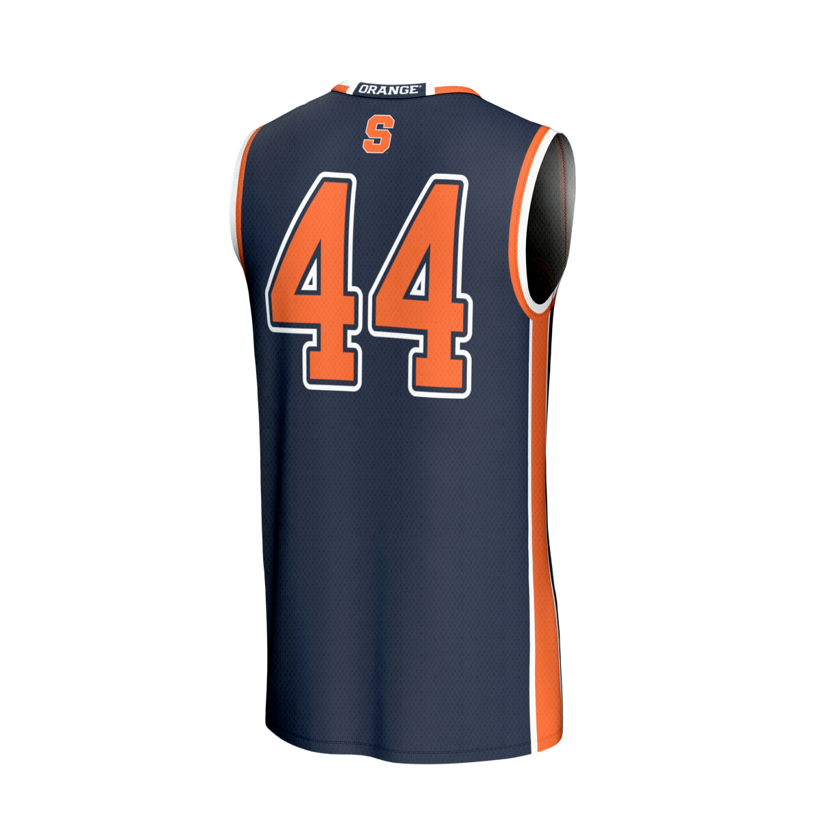 #44 Syracuse Orange GameDay Greats Lightweight Collegiate Basketball Fashion Jersey - Navy