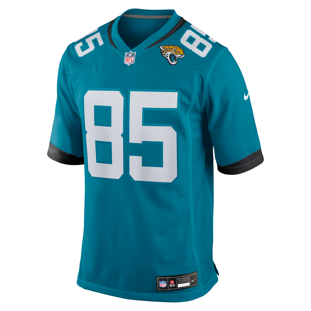 Jacksonville Jaguars Brenton Strange Teal Team Game Jersey