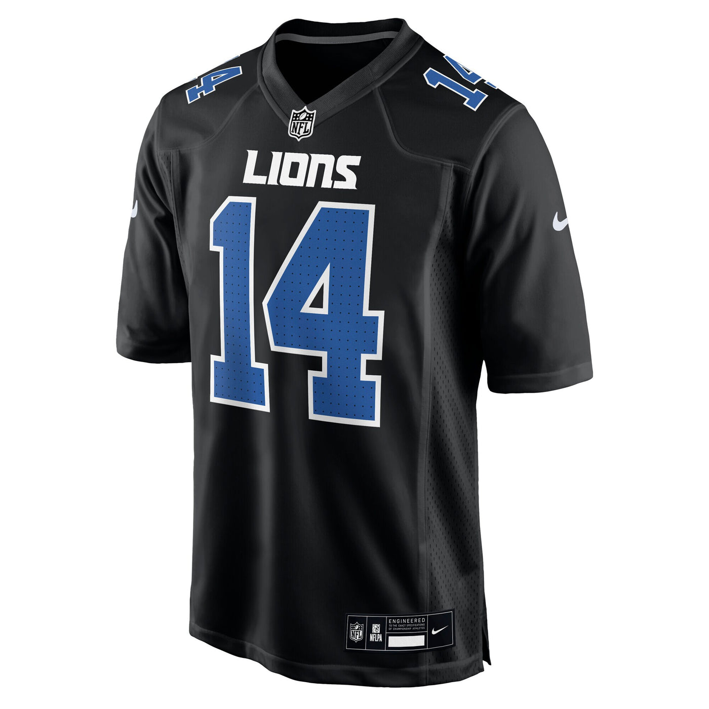 Detroit Lions Amon-Ra St. Brown Nike Carbon Black Carbon Fashion Jersey