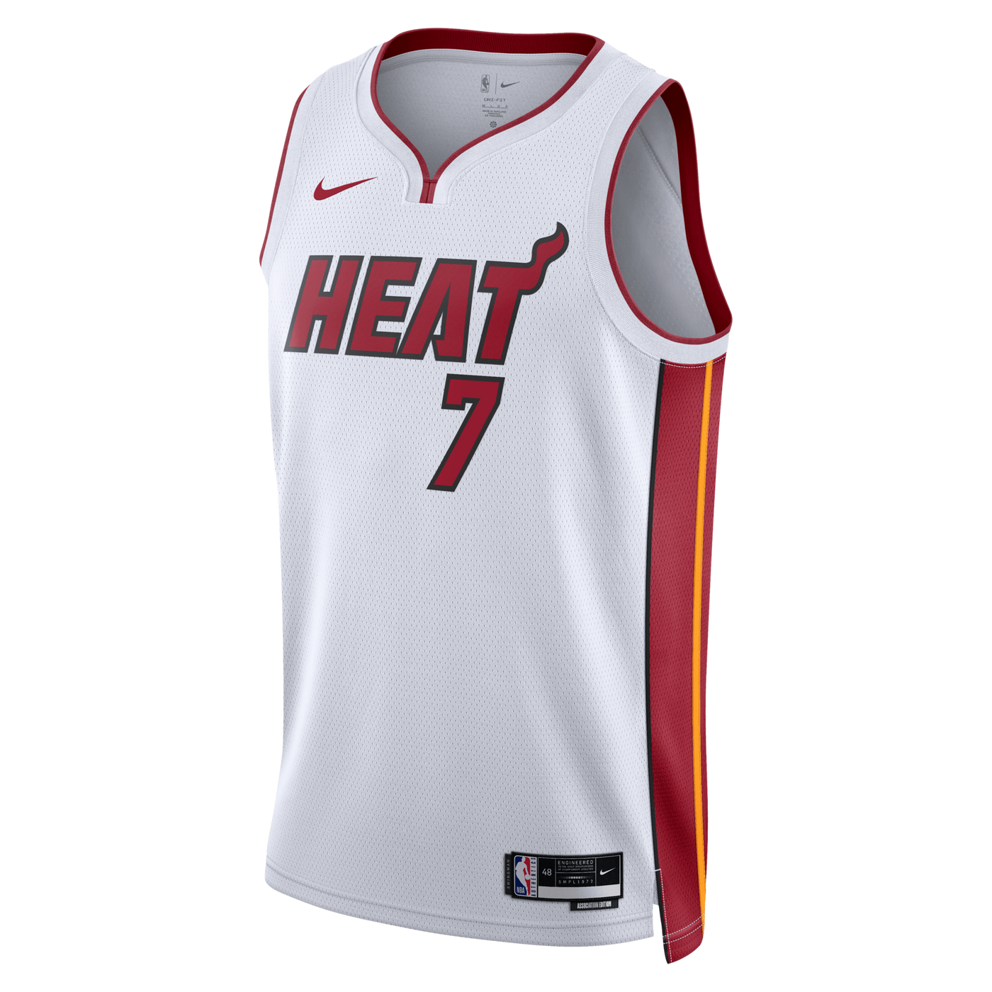 Miami Heat Nike Association Edition Swingman Jersey - White - Giannis Antetokounmpo