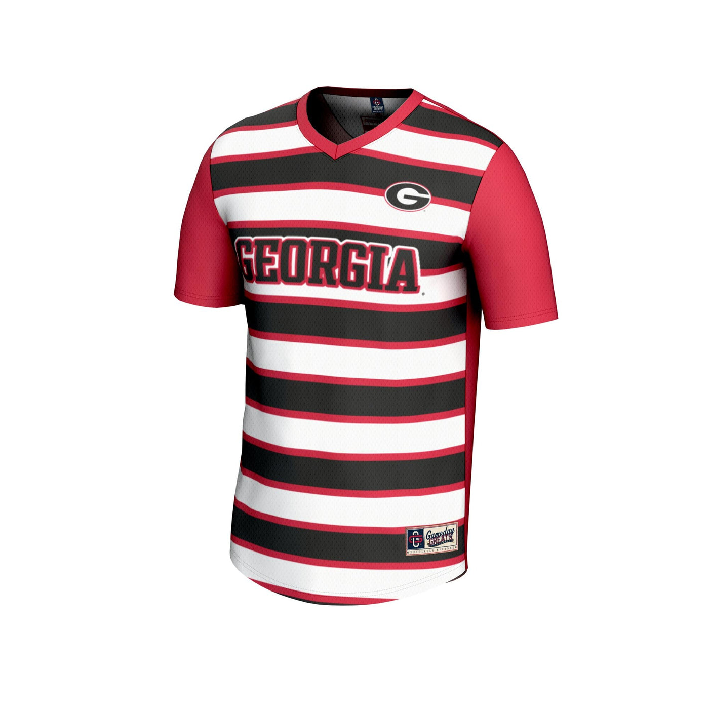 GameDay Greats #1 Red Georgia Bulldogs Lightweight Soccer Fashion Jersey