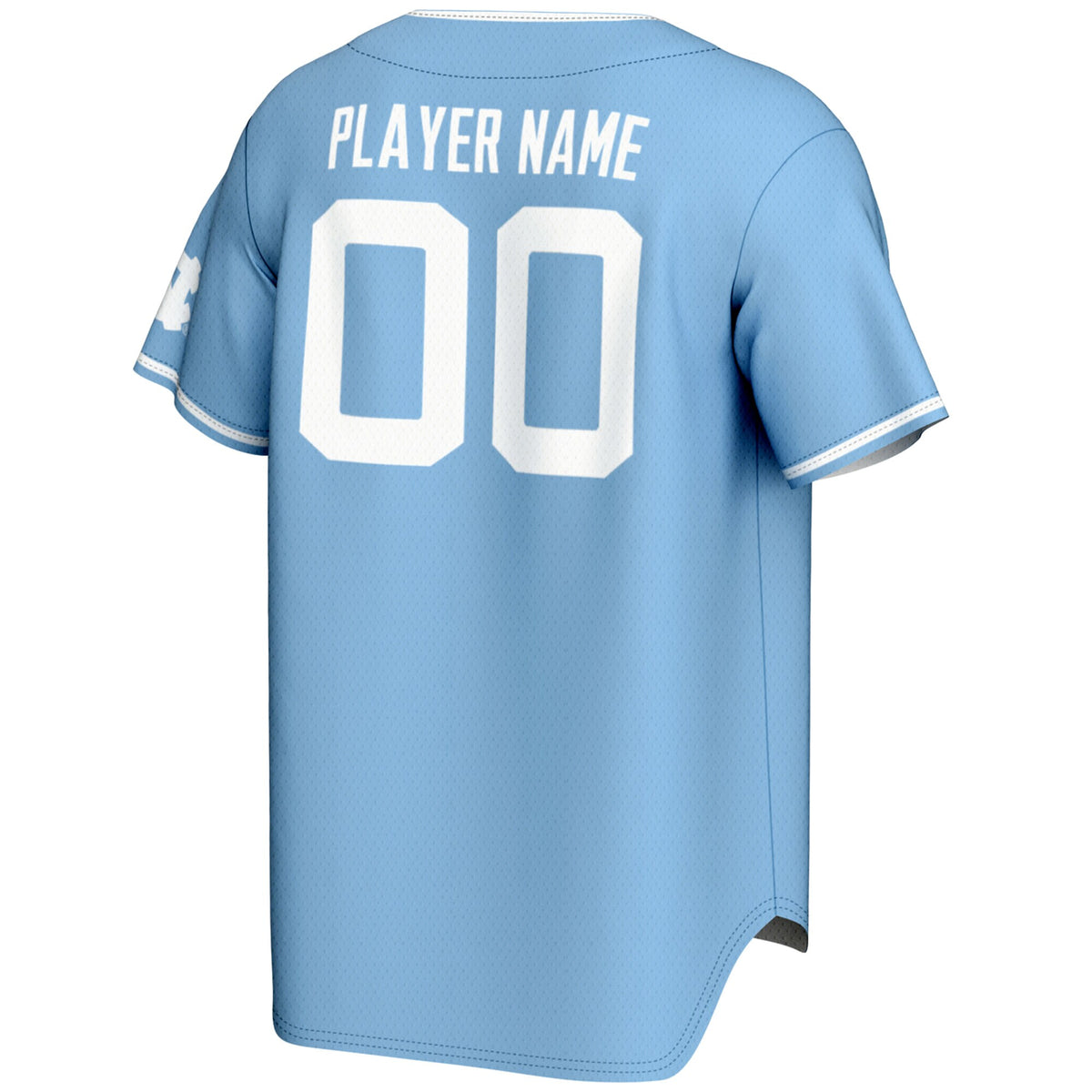 North Carolina Tar Heels GameDay Greats NIL Pick-A-Player Lightweight Baseball Jersey - Carolina Blue
