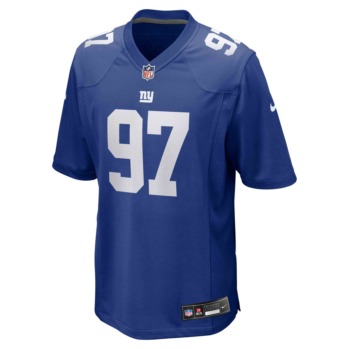 New York Giants Dexter Lawrence II Royal Team Game Player Jersey
