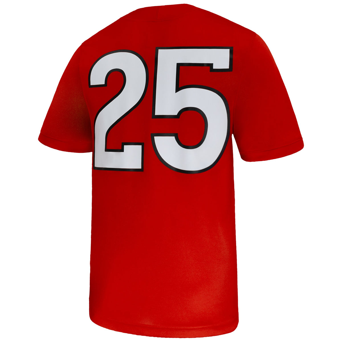 #25 Rutgers Scarlet Knights Untouchable Replica Game Jersey - Scarlet
