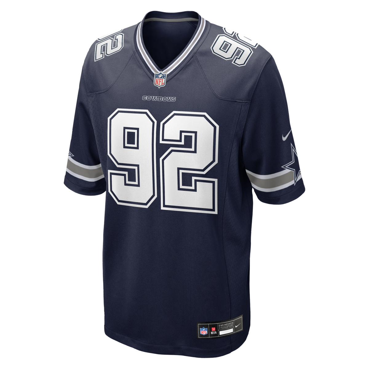 Dallas Cowboys Quinnen Williams Navy Team Game Jersey