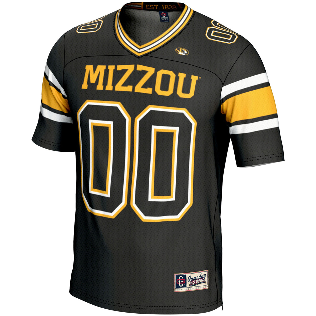 Missouri Tigers GameDay Greats NIL Pick-A-Player Football Jersey - Black