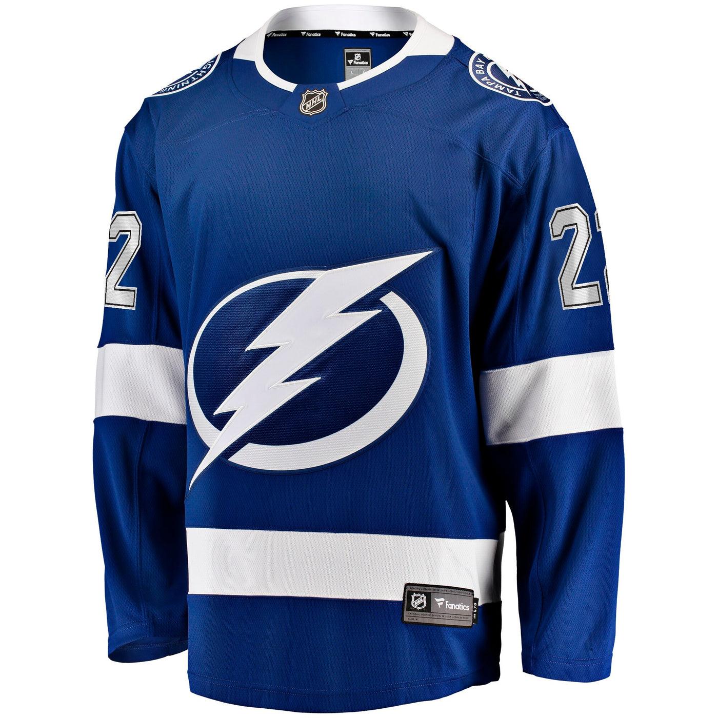 Tampa Bay Lightning Oliver Bjorkstrand Fanatics Blue Home Breakaway Jersey