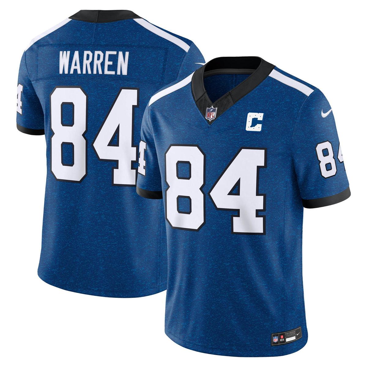 Indianapolis Colts Tyler Warren Royal Alternate Indiana Nights Vapor F.U.S.E. Stitched Limited Jersey